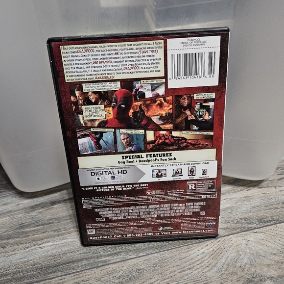 Deadpool DVD - Picture 2 of 3